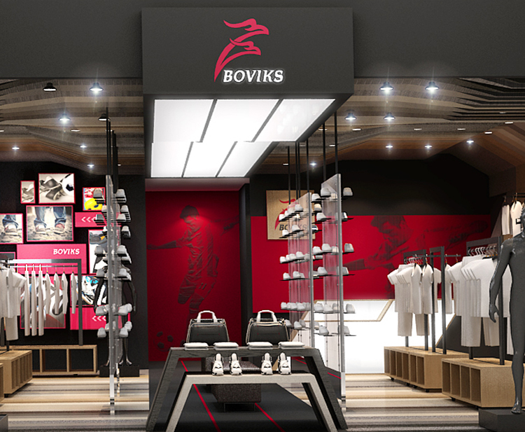 Boviks服装品牌店设计